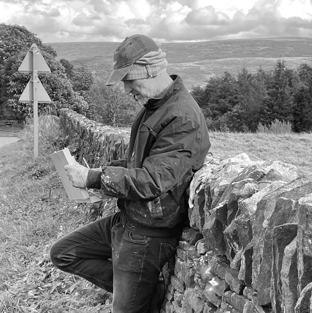 arty farty pic of the artist Chris Ray